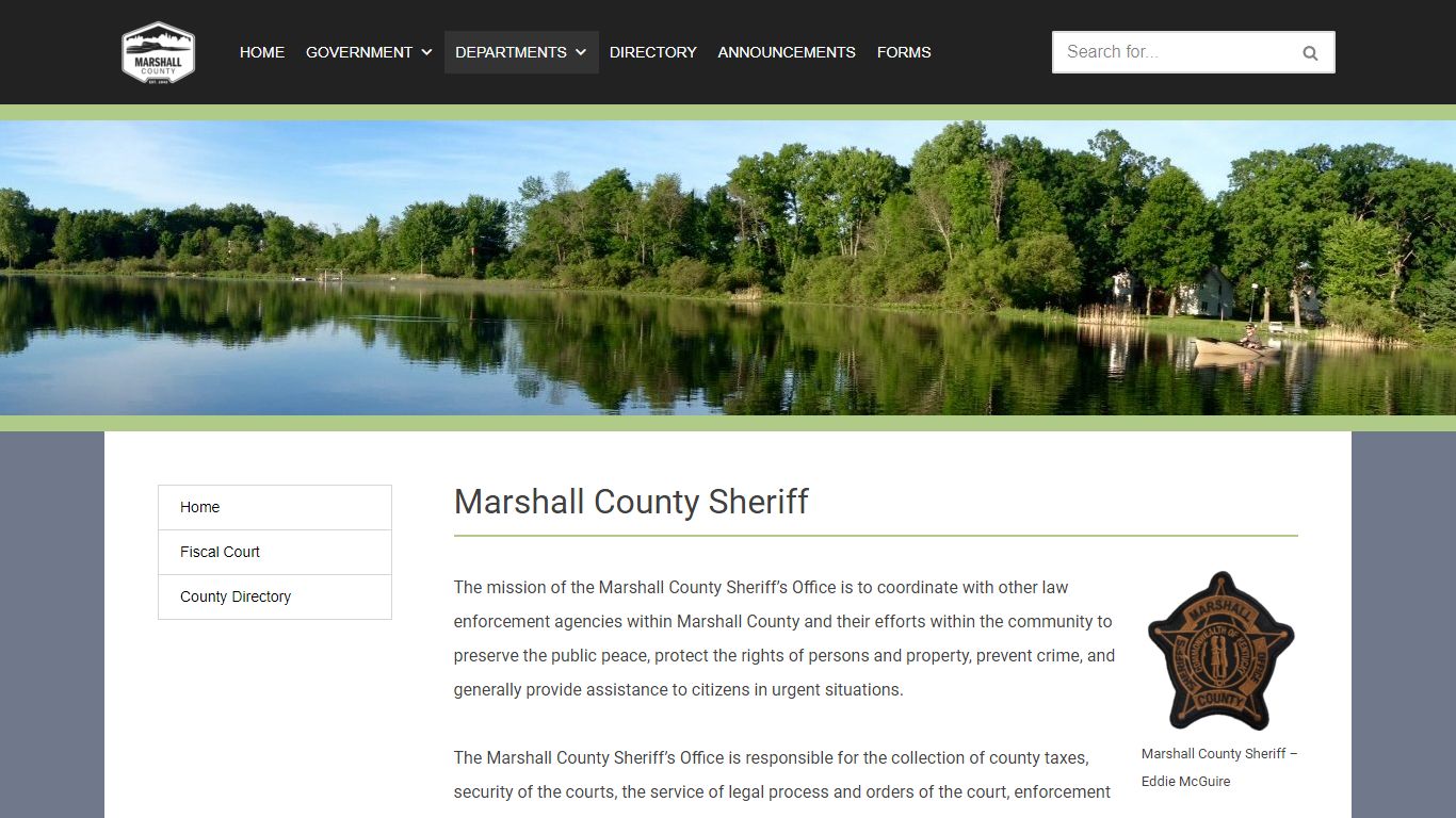 Marshall County Sheriff - Marshall County Kentucky