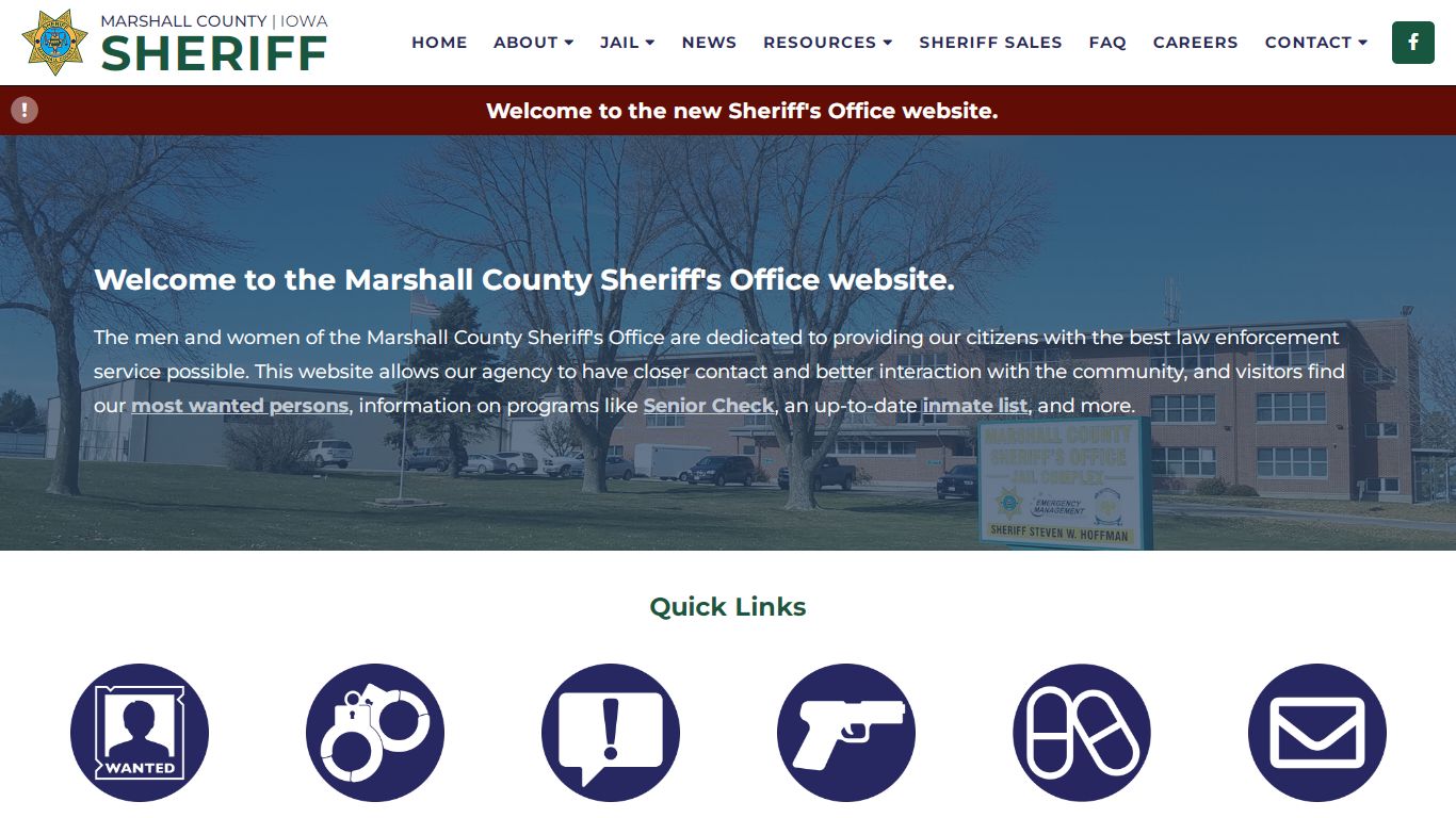 Sheriff - Marshall County, Iowa