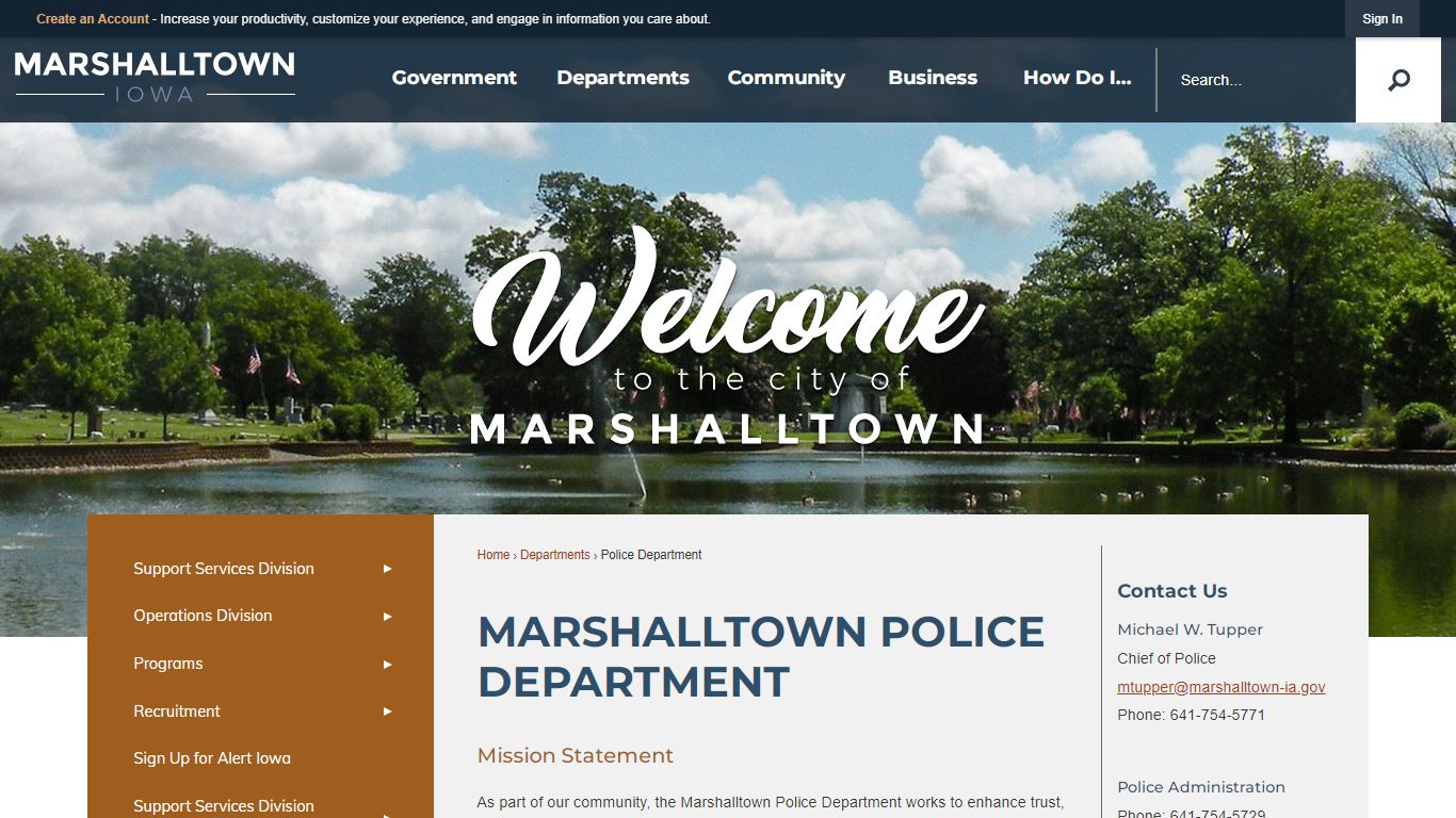 Marshalltown Police Department | Marshalltown, IA